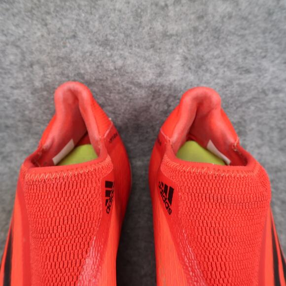Adidas Soccer Cleats Mens 9 X Speedflow.3 Laceless Firm Ground Slip On Red Black main image 5